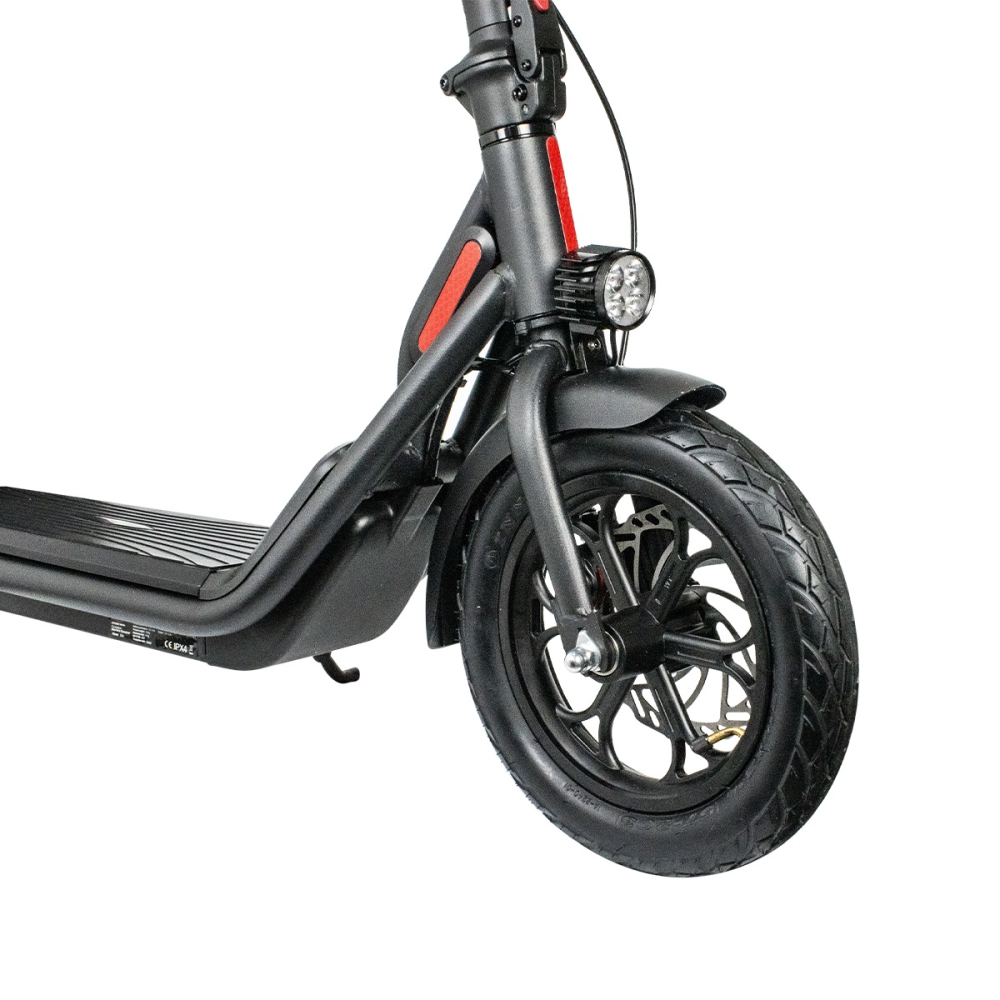 Scooter Patineta Eléctrica 400W 25km/h Autonomía 30km Freno Disco LED