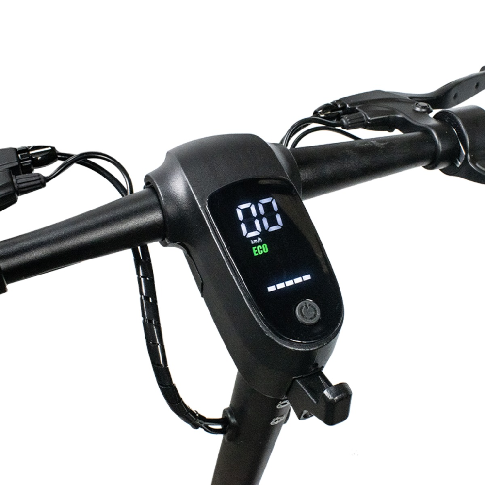 Scooter Patineta Eléctrica 400W 25km/h Autonomía 30km Freno Disco LED