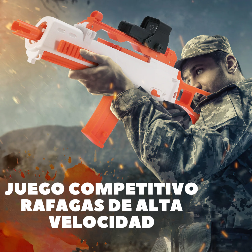 Lanzador Hidrogel Eléctrico Juguete Automático Culata Plegable Gafas