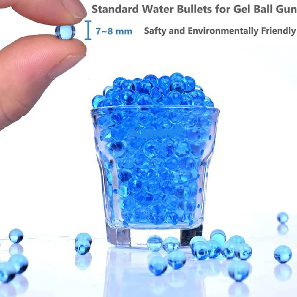 Pistola Hidrogel Recargable Bolas Gel Ráfaga Automática Batería 7.4V