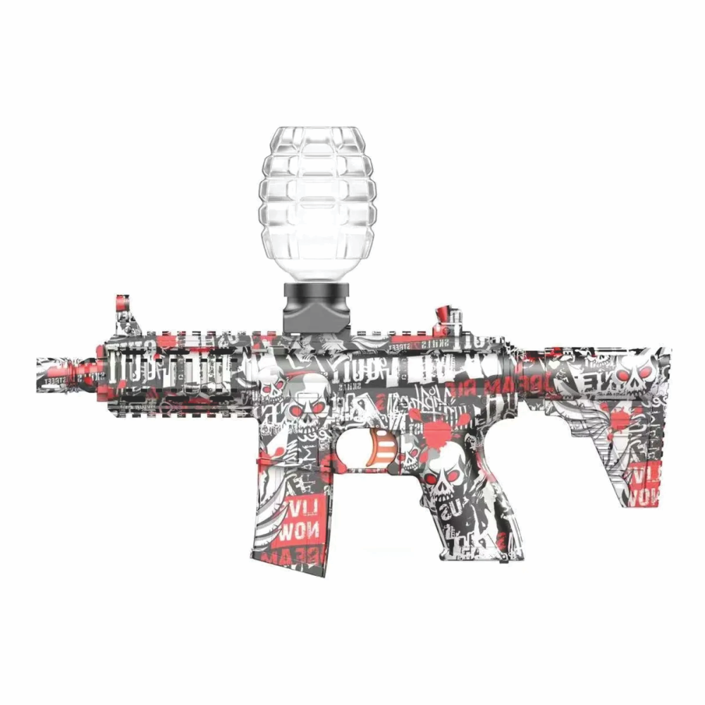Pistola Hidrogel Recargable Bolas Gel Ráfaga Automática Batería 7.4V