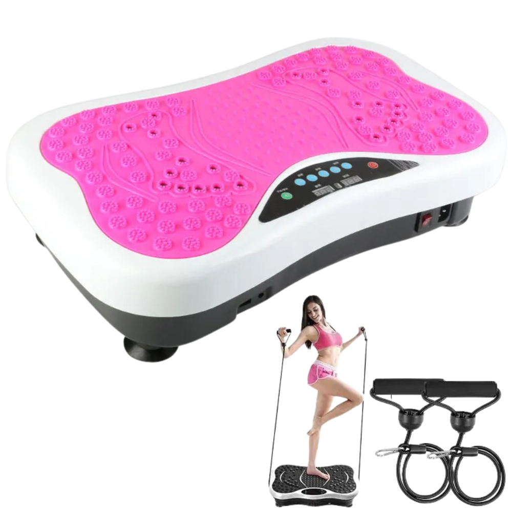 Plataforma Vibración Ejercicio Casa Bandas Elásticas Oscilante Fitness