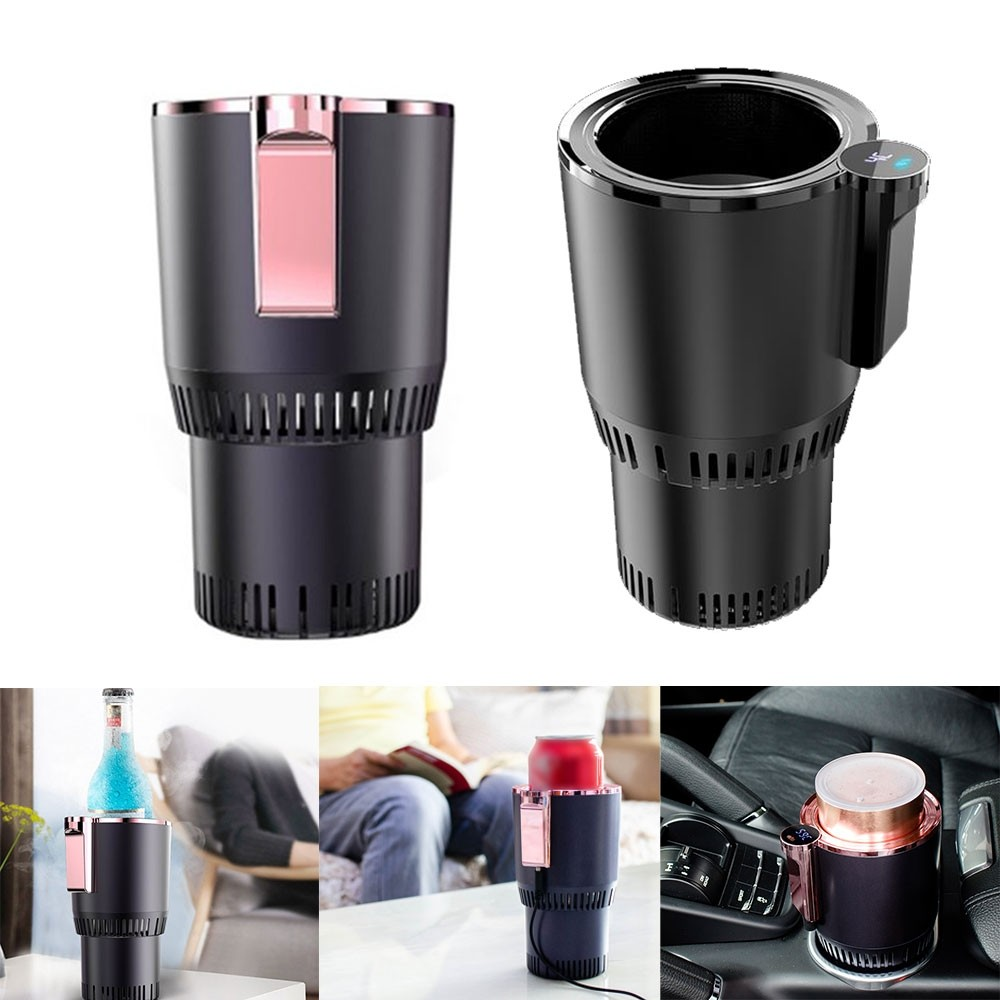 Portavasos Carro Enfría Calienta Bebidas Eléctrico 12V Encendedor