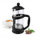 Cafetera Prensa Francesa 600ml Vidrio Borosilicato Acero 304 Émbolo