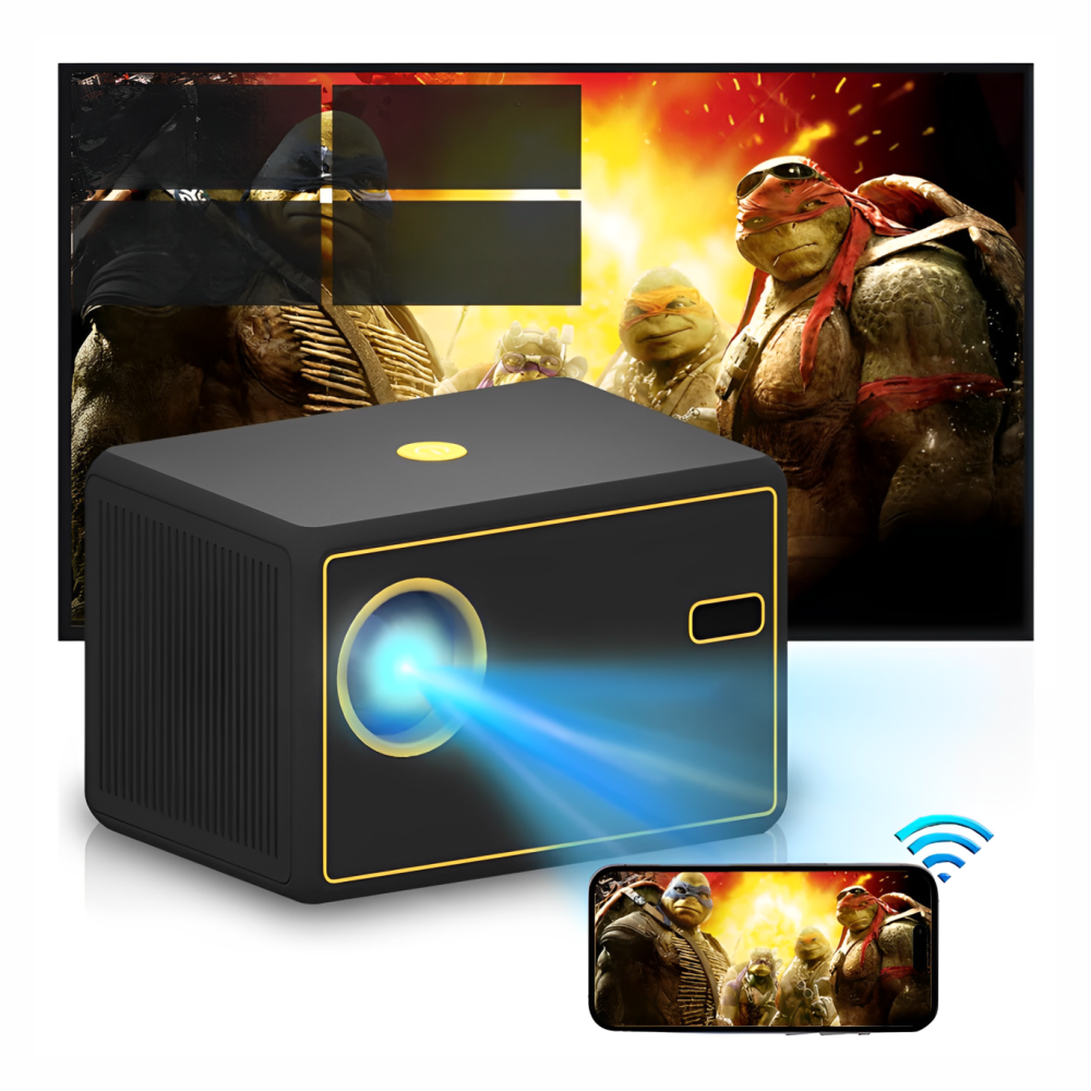 Video Beam Proyector Android WiFi Bluetooth Enfoque Eléctrico 200