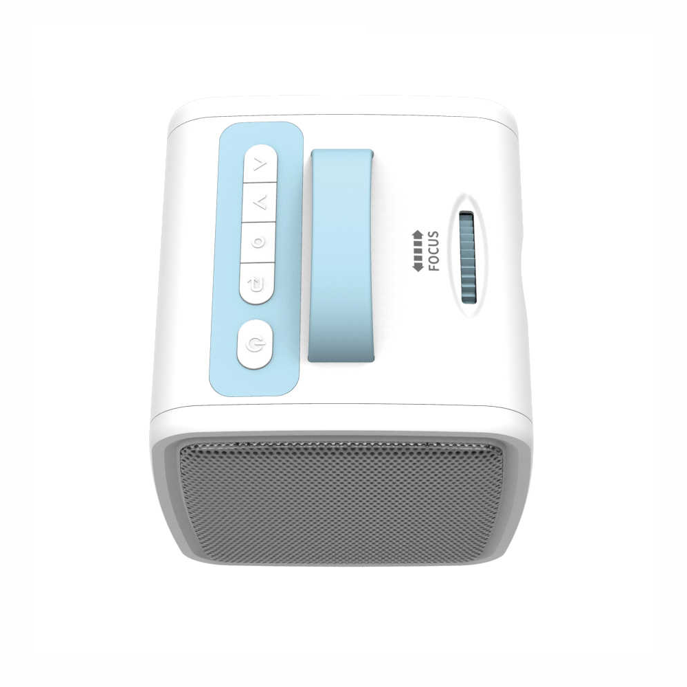 Video Beam Proyector Niños Cubo 700 Lúmenes Parlantes HDMI USB Control