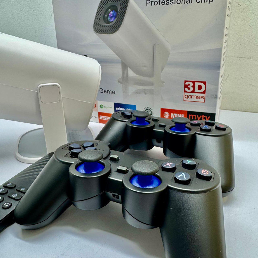 Video Beam Proyector P300 Android 11 WiFi 6 Bluetooth 2 Controles