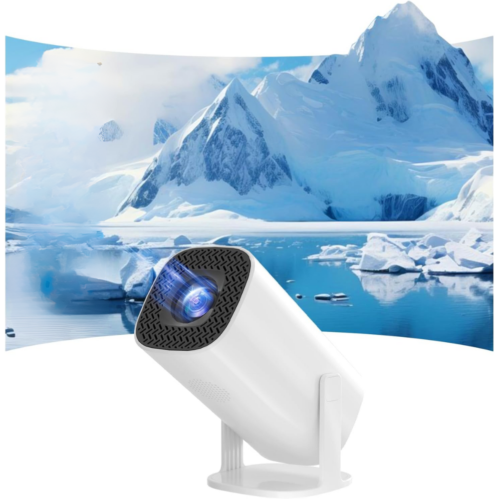 Video Beam Proyector P300 Android 11 WiFi 6 Bluetooth 2 Controles