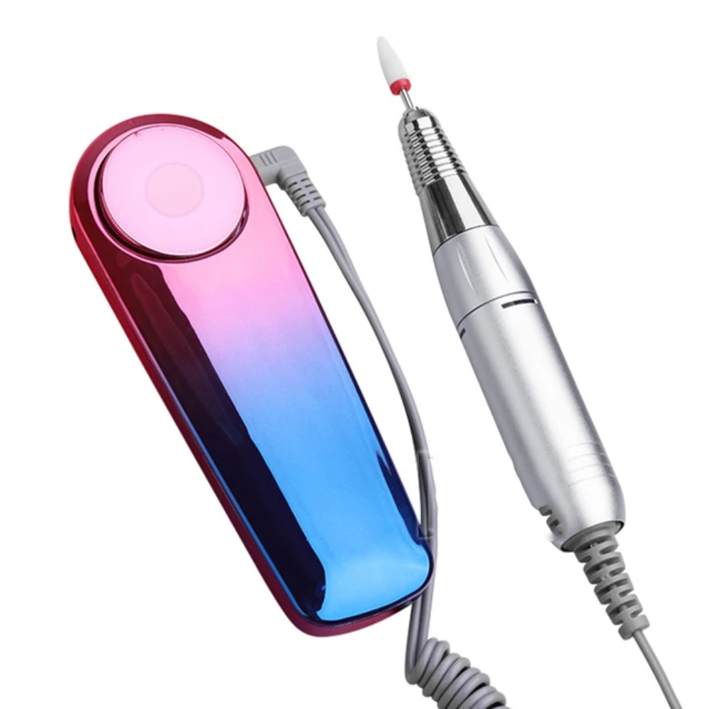 Pulidor Uñas Profesional Recargable P10 30000RPM Torno Manicure Brocas