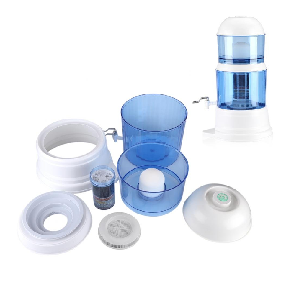 Purificador Agua Filtro 14 Litros Grifo Metálico Mineralizador Cocina