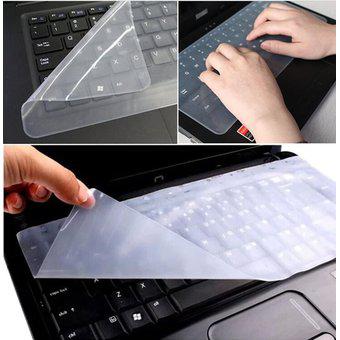 Protector Teclado Portátil Silicona Transparente 15.6 Pulgadas
