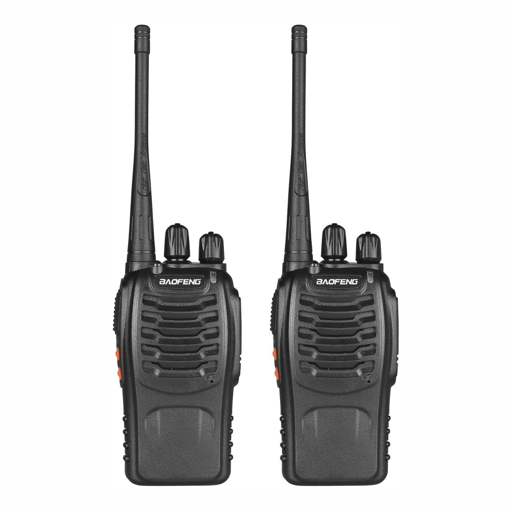 Radio Walkie Talkie Baofeng BF-888S UHF Par Batería 2800mAh 16 Canales