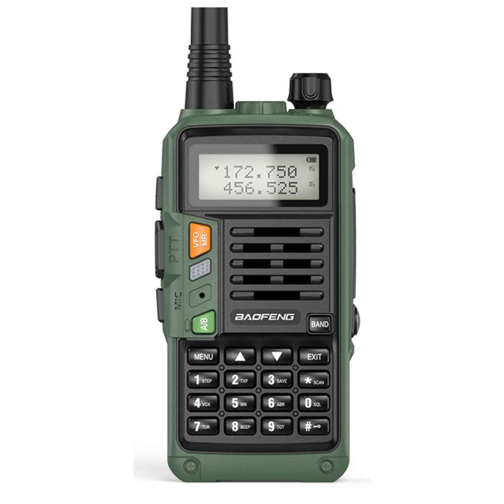 Radio Teléfono Baofeng UV-9S Plus Walkie Talkie Doble Banda 2800mAh