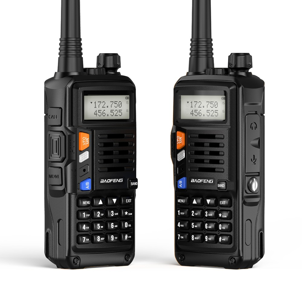 Radio Teléfono Baofeng UV-9S Plus Walkie Talkie Doble Banda 2800mAh