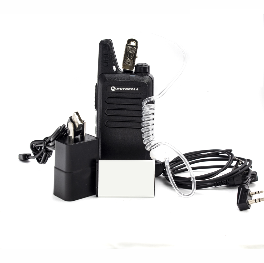 Radio Teléfono Walkie Talkie C1 Par UHF Manos Libres 16 Canales