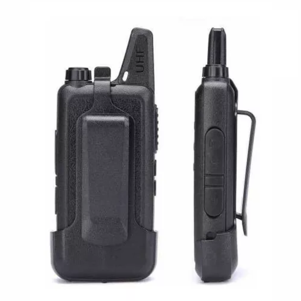 Radio Teléfono Walkie Talkie C1 Par UHF Manos Libres 16 Canales