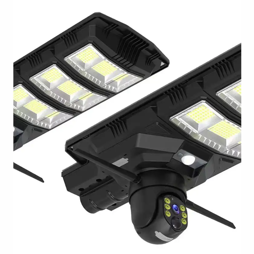 Reflector Solar 450W Cámara PTZ 4G SIM Full HD V380 Visión Nocturna