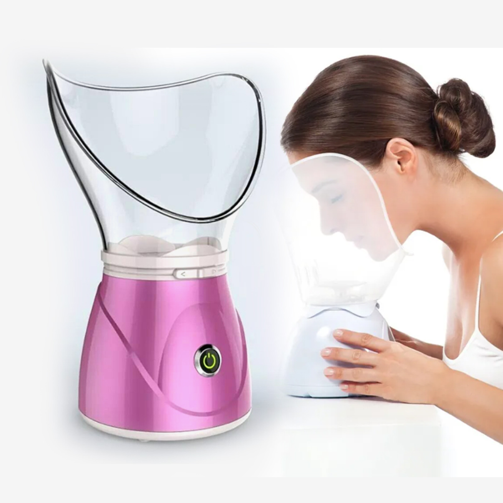 Vaporizador Facial Sauna Spa 150W Limpieza Poros Caretas Silicona