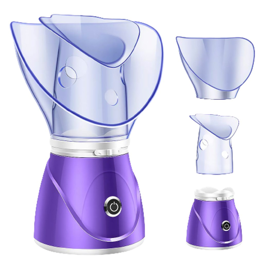 Vaporizador Facial Sauna Spa 150W Limpieza Poros Caretas Silicona