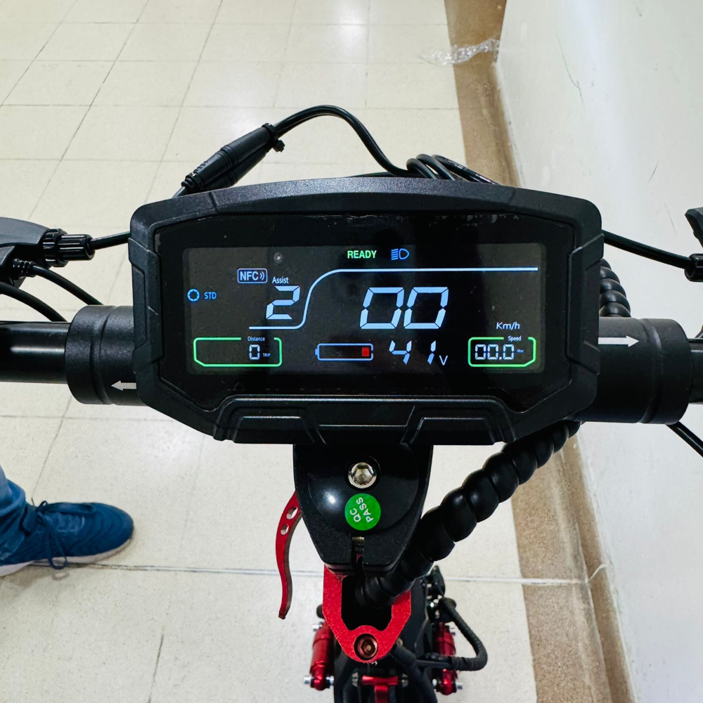 Scooter Eléctrico Doble Motor 1000W Mintoc Z06D 55km/h Suspensión