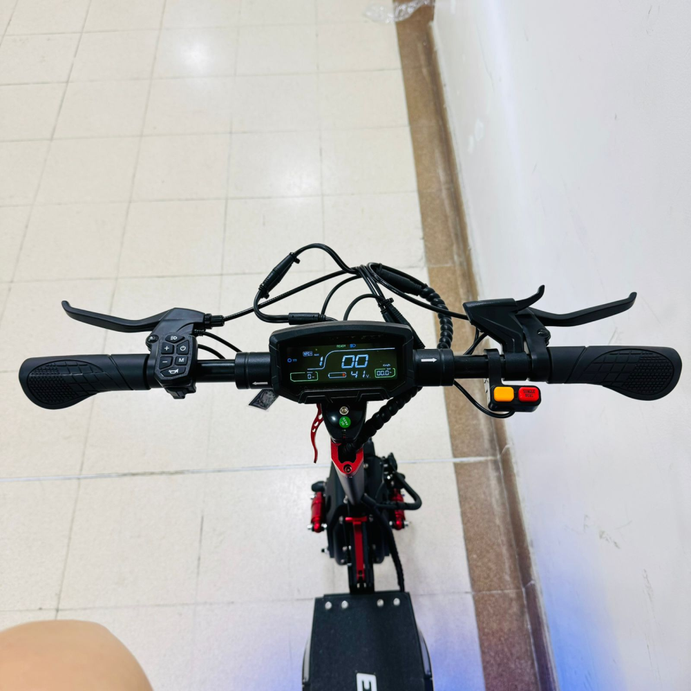 Scooter Eléctrico Doble Motor 1000W Mintoc Z06D 55km/h Suspensión