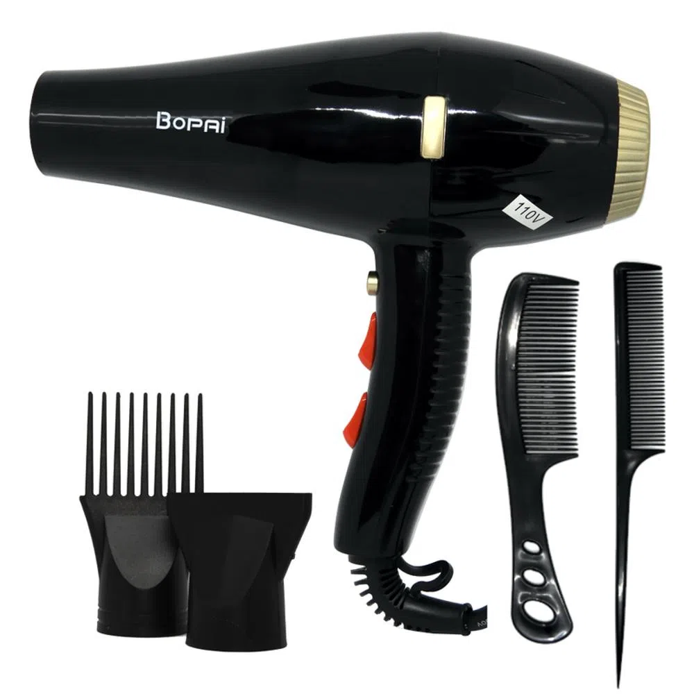 Secador Pelo Profesional Bopai BP-8300 5000W Iónico 3 Temperaturas