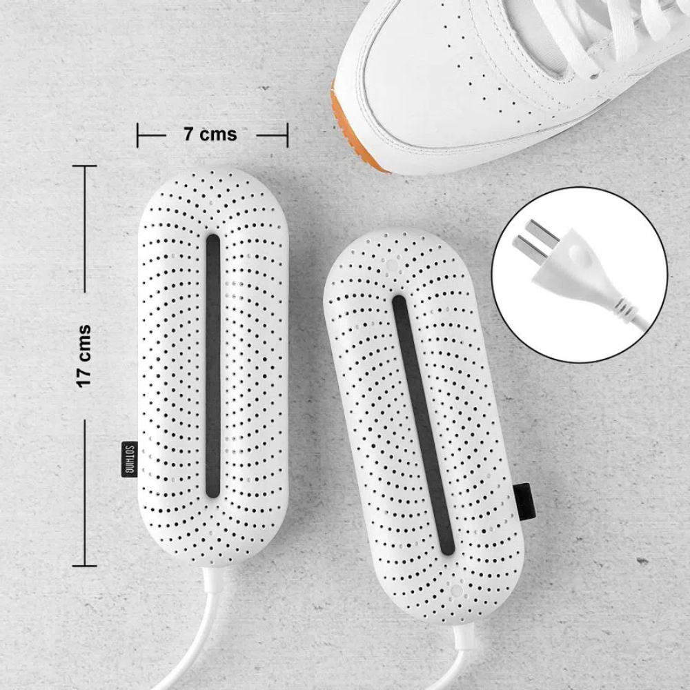 Secador Zapatos Eléctrico Portátil Antiolor Calzado Botas Tenis Rápido