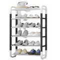 Zapatero Organizador 5 Niveles Doble Color 25 Pares Estante Moderno