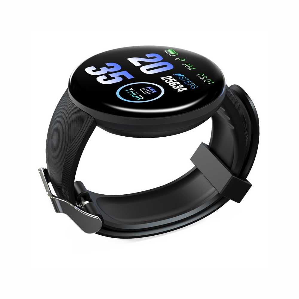 Reloj Smartwatch D18 Redondo Deportivo Hombre Mujer Bluetooth Pasos