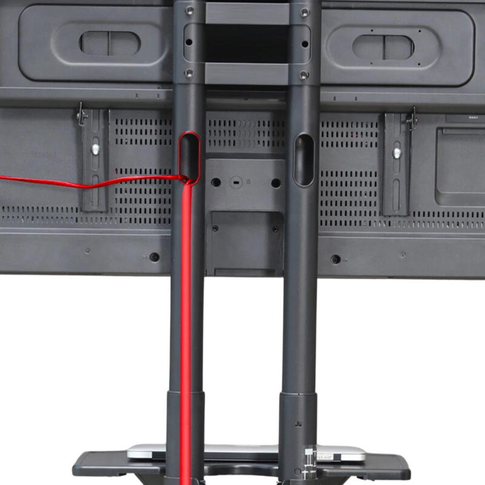 Soporte Pedestal TV Móvil AVA1500 32 75 Pulgadas Altura Ajustable Rack