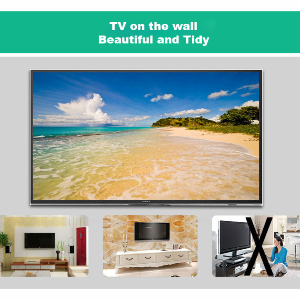 Soporte Pared Fijo Inclinable TV 14 55 Pulgadas 40kg VESA 200