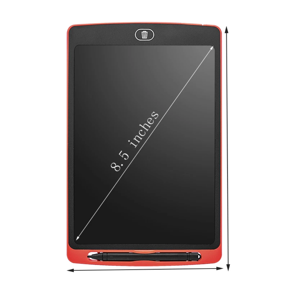 Tablero Mágico LCD 8.5 Pulgadas Dibujo Escritura Niños Lápiz Borrado