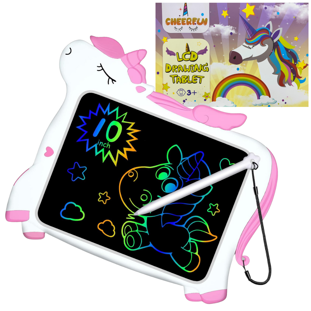 Tablero Mágico LCD Niños Dibujo Escritura 8.5 Pulgadas Animales