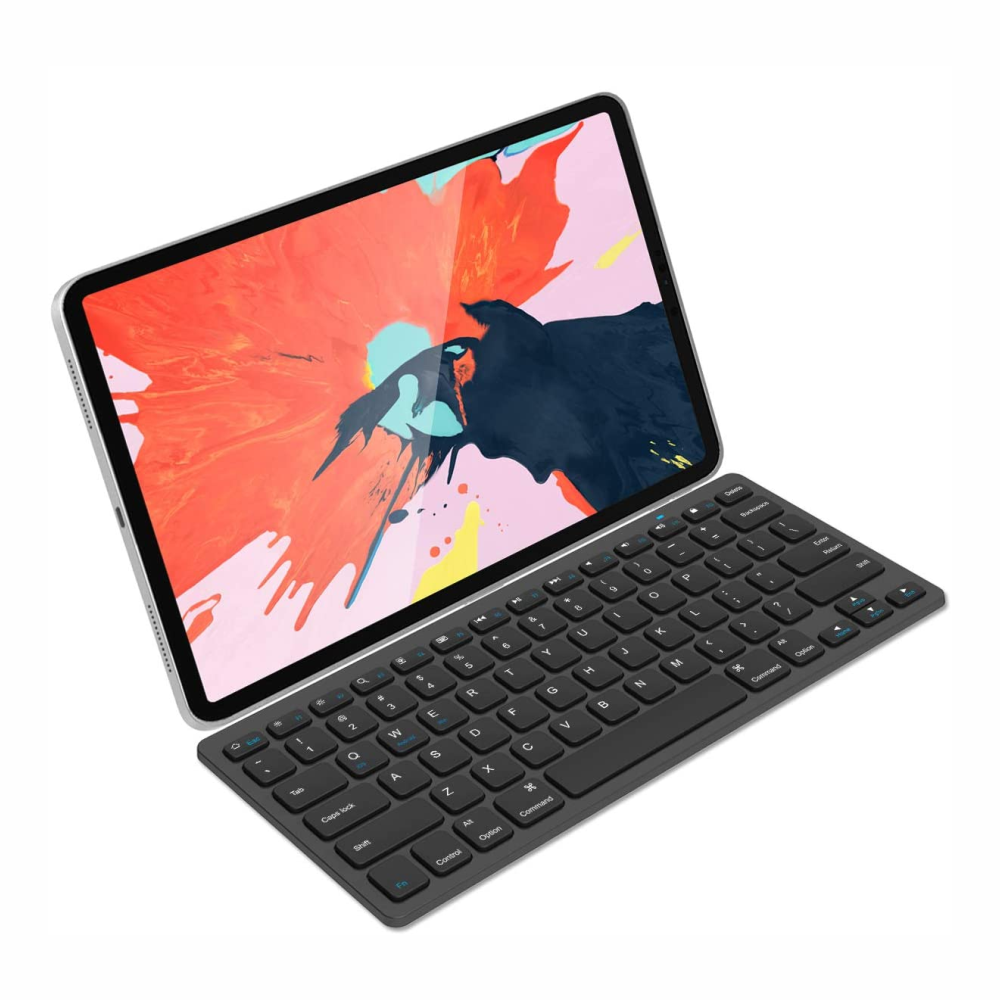 Teclado Bluetooth Inalámbrico Delgado Tablet Celular PC Compatible Mac