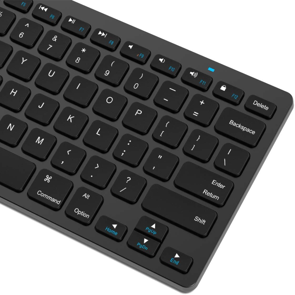 Teclado Bluetooth Inalámbrico Delgado Tablet Celular PC Compatible Mac