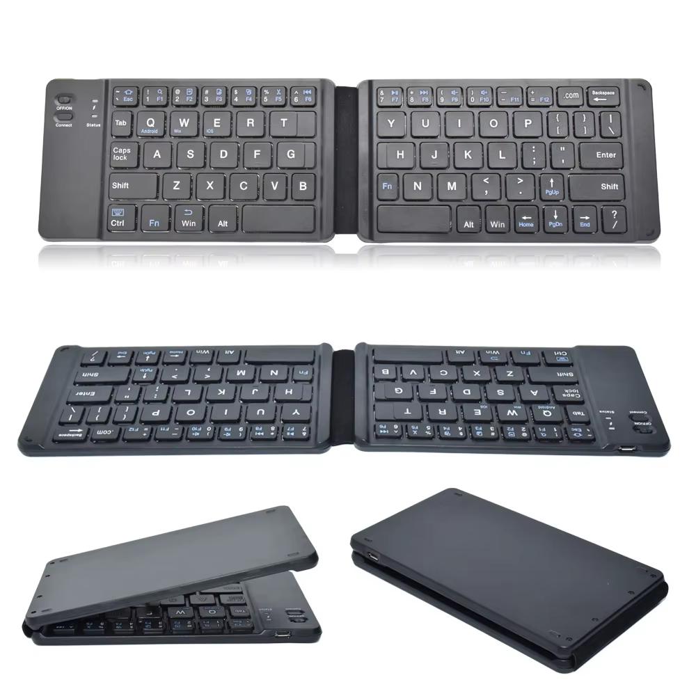 Teclado Plegable Bluetooth Recargable Tecla Ñ Celular Tablet PC Mini