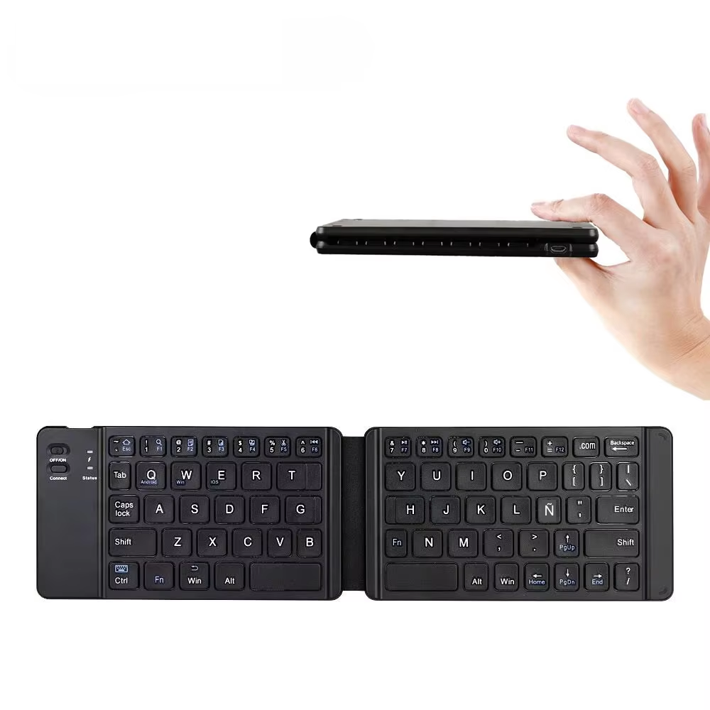 Teclado Plegable Bluetooth Recargable Tecla Ñ Celular Tablet PC Mini