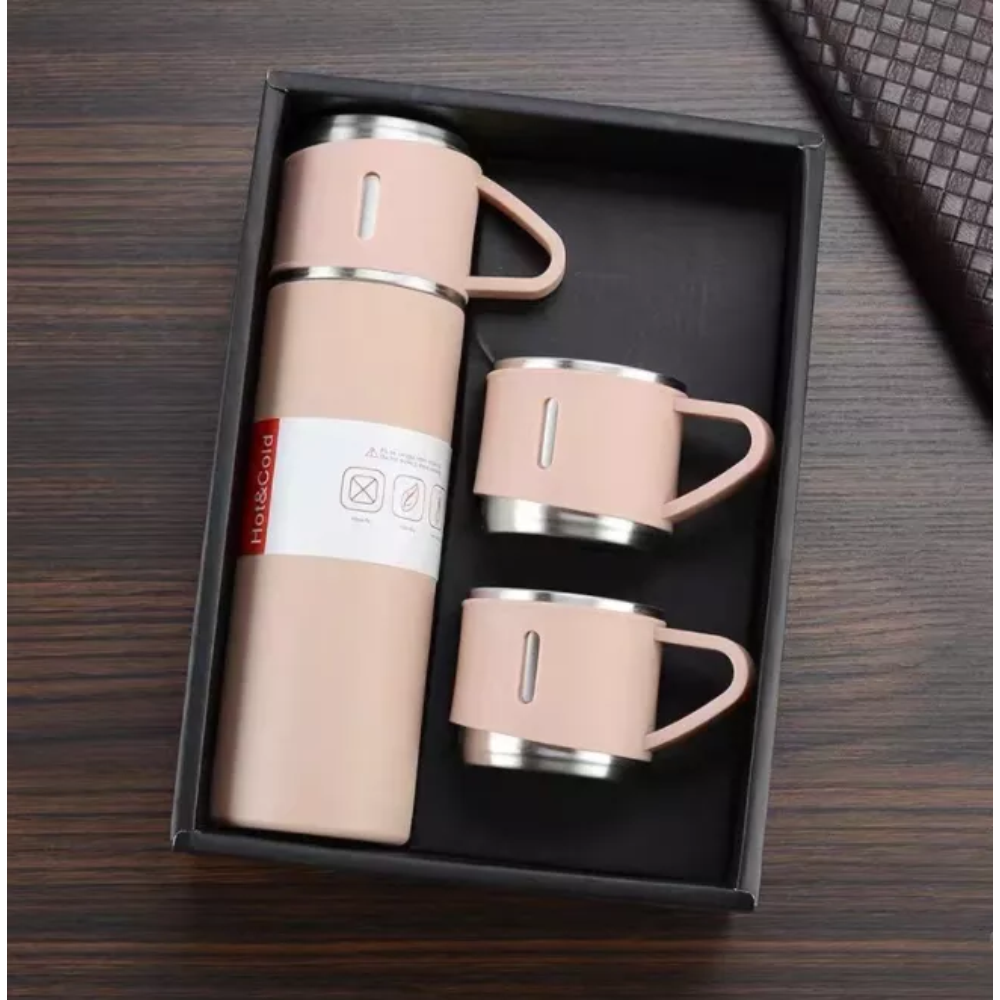 Termo Acero Inoxidable 500ml Bebidas Calientes Frías 12 Horas Regalo