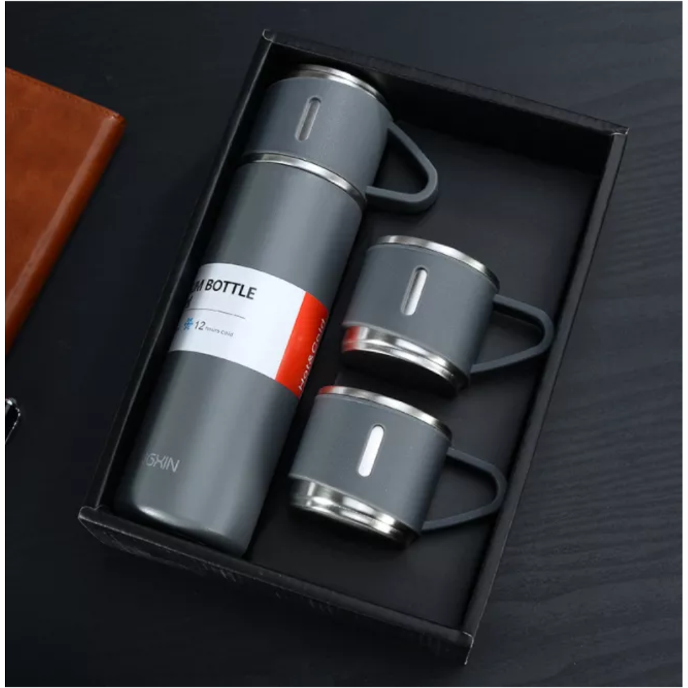 Termo Acero Inoxidable 500ml Bebidas Calientes Frías 12 Horas Regalo