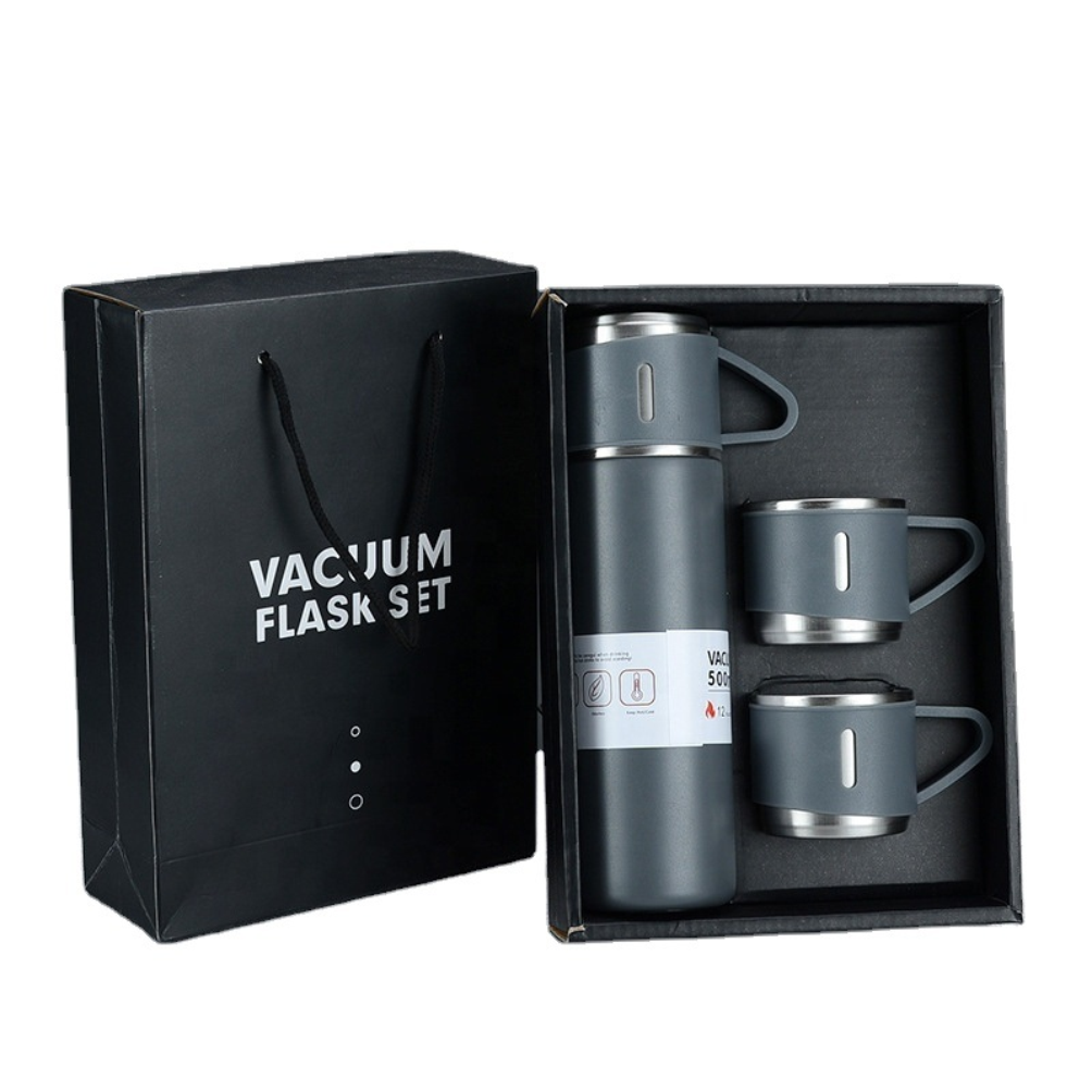 Termo Acero Inoxidable 500ml Bebidas Calientes Frías 12 Horas Regalo