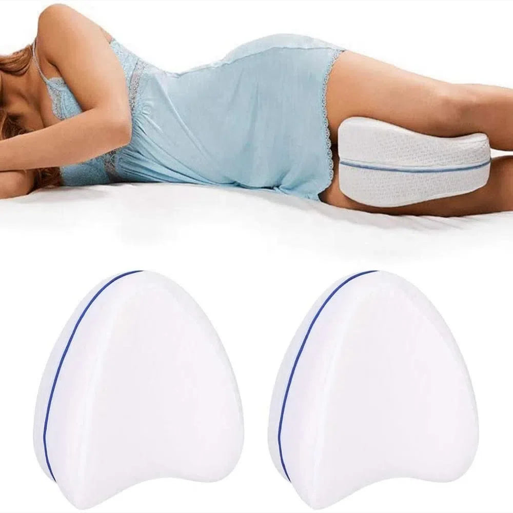 Almohada Ortopédica Piernas Rodillas Espuma Viscoelástica Ventilada