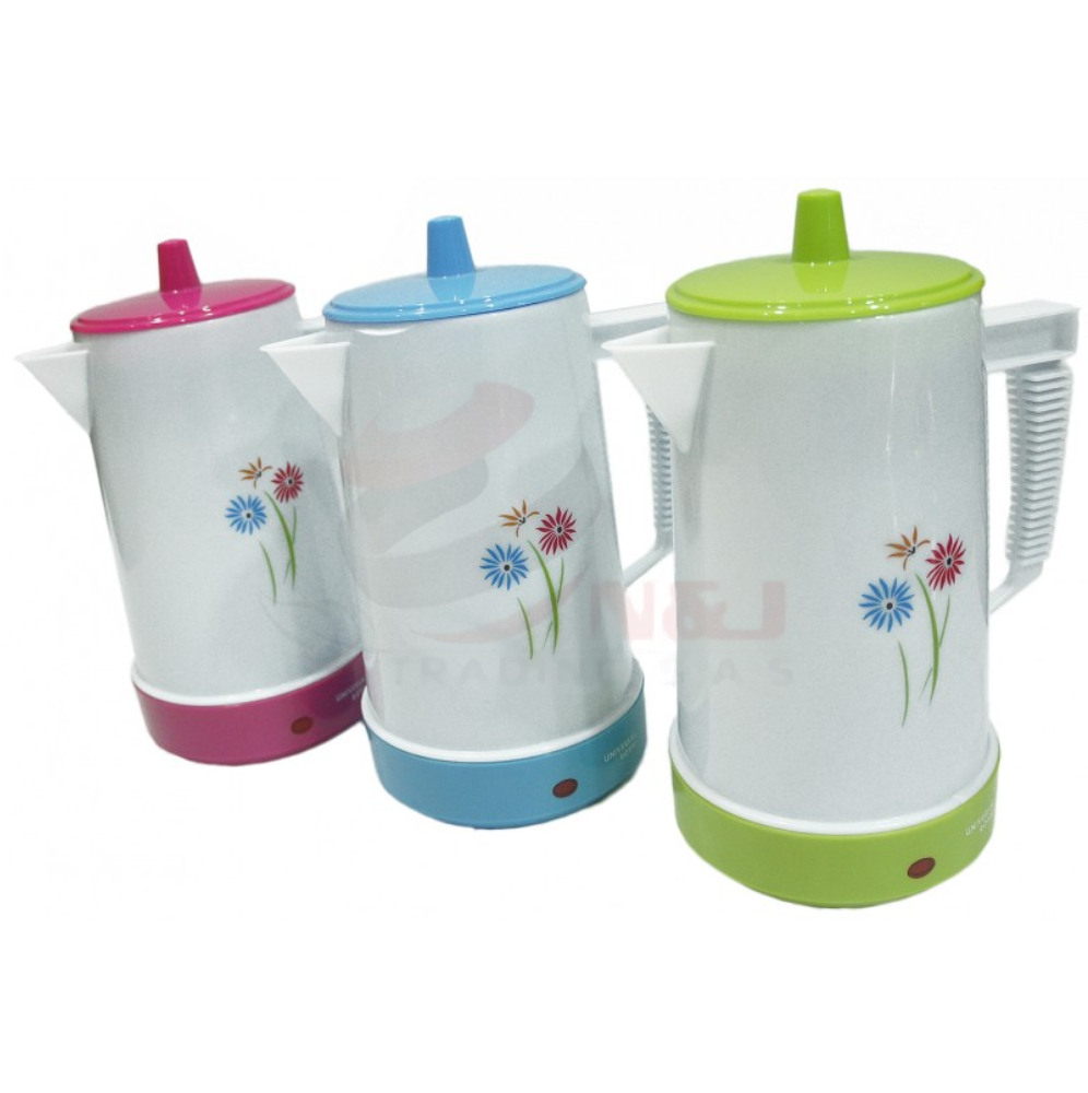 Cafetera Eléctrica Hervidor Agua 1.5 Litros Universal Royal 8 Tazas