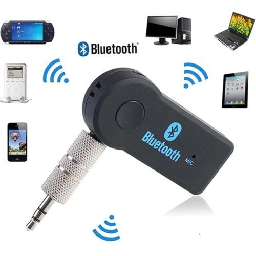 Receptor Bluetooth Auxiliar 3.5mm Carro Equipo Sonido Manos Libres