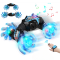 Carro Control Remoto Acrobacias Control Gestos Reloj Luces LED 360