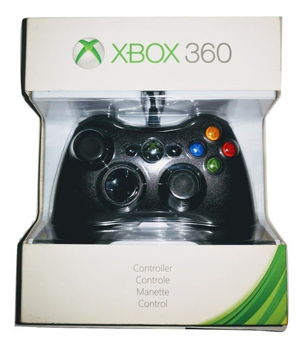 Control Alámbrico Compatible Xbox 360 PC Windows Vibración Ergonómico