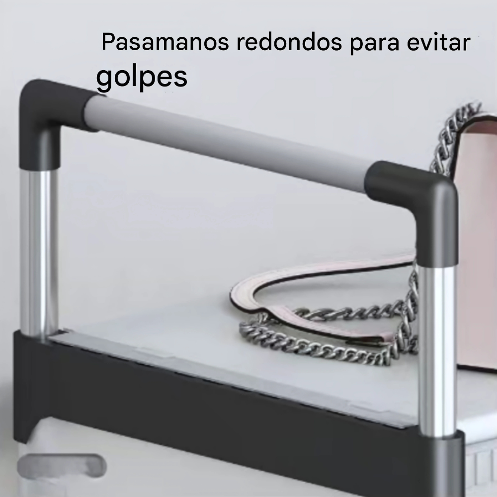 Zapatero Organizador 5 Niveles Doble Color Estante Rack 25 Pares