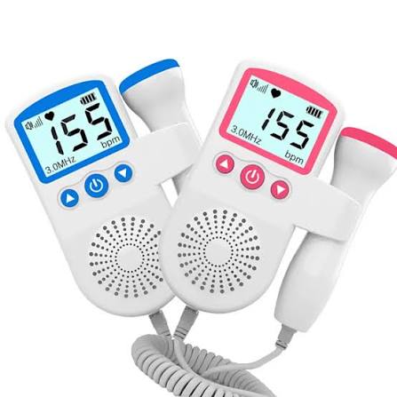 Doppler Fetal Monitor Latidos Bebé Ultrasonido Portátil Embarazo