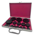 Kit Piedras Calientes Volcánicas Masaje Terapia Funda Calentadora Spa