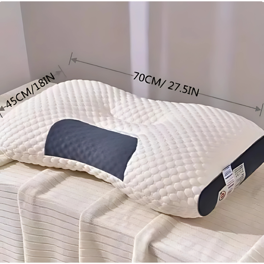 Almohadas Ortopédicas Cervicales Pack 4 Hipoalergénicas Antiácaros