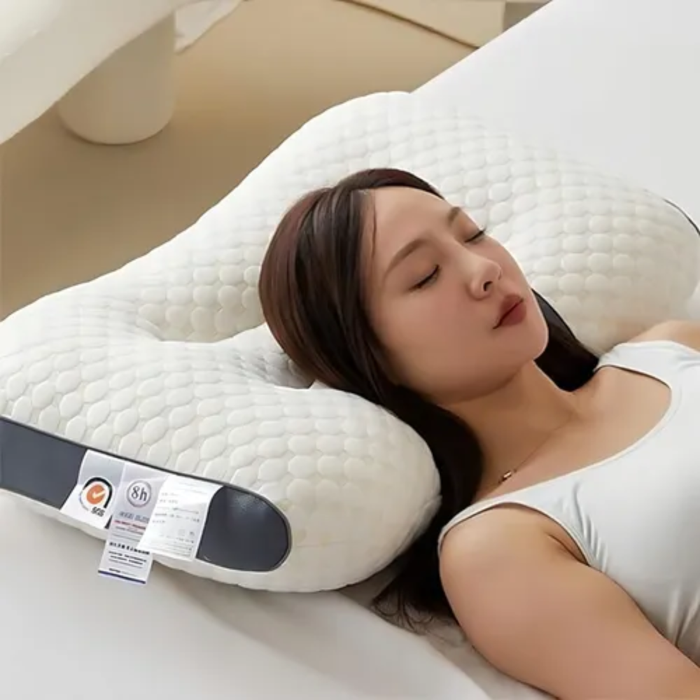 Almohadas Ortopédicas Cervicales Pack 4 Hipoalergénicas Antiácaros